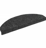 VidaXL Trapmatten zelfklevend 5 st 65x21x4 cm naaldvilt donkergrijs