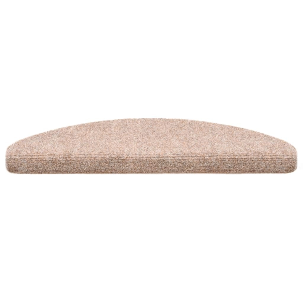 VidaXL Trapmatten zelfklevend 10 st 65x21x4 cm naaldvilt bruin