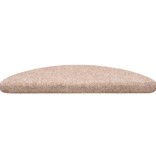 VidaXL Trapmatten zelfklevend 10 st 54x16x4 cm naaldvilt bruin