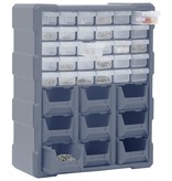 vidaXL Organiser met 39 lades 38x16x47 cm