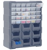 vidaXL Organiser met 39 lades 38x16x47 cm