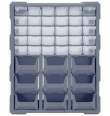 vidaXL Organiser met 39 lades 38x16x47 cm