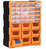 vidaXL Organiser met 39 lades 38x16x47 cm