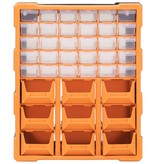 vidaXL Organiser met 39 lades 38x16x47 cm