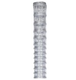VidaXL Hek 50x1,5 m gegalvaniseerd staal zilverkleurig