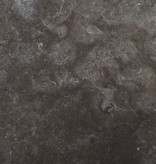 VidaXL Tafelblad Ø40x2,5 cm marmer zwart