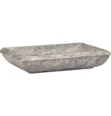 VidaXL Gootsteen 50x35x10 cm marmer grijs