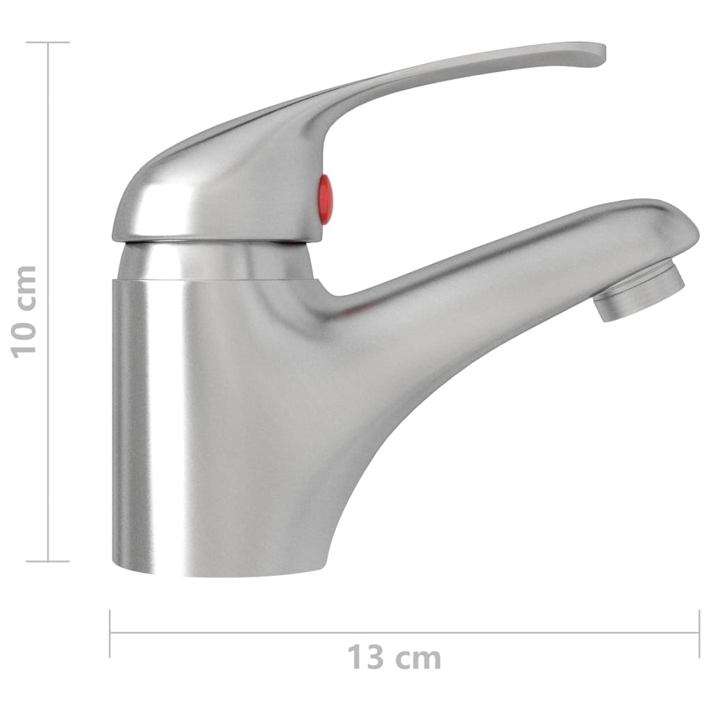 VidaXL Mengkraan 13x10 cm nikkelkleurig