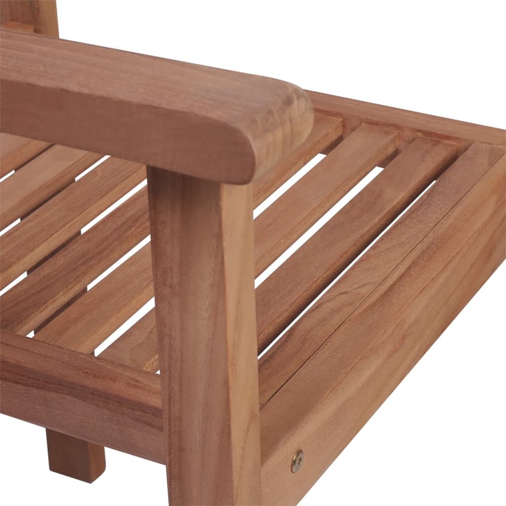 VidaXL Tuinstoelen 6 st stapelbaar massief teakhout