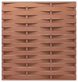 VidaXL Schuttingpaneel 170x180 cm HKC bruin