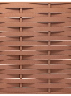 VidaXL Schuttingpaneel 170x180 cm HKC bruin