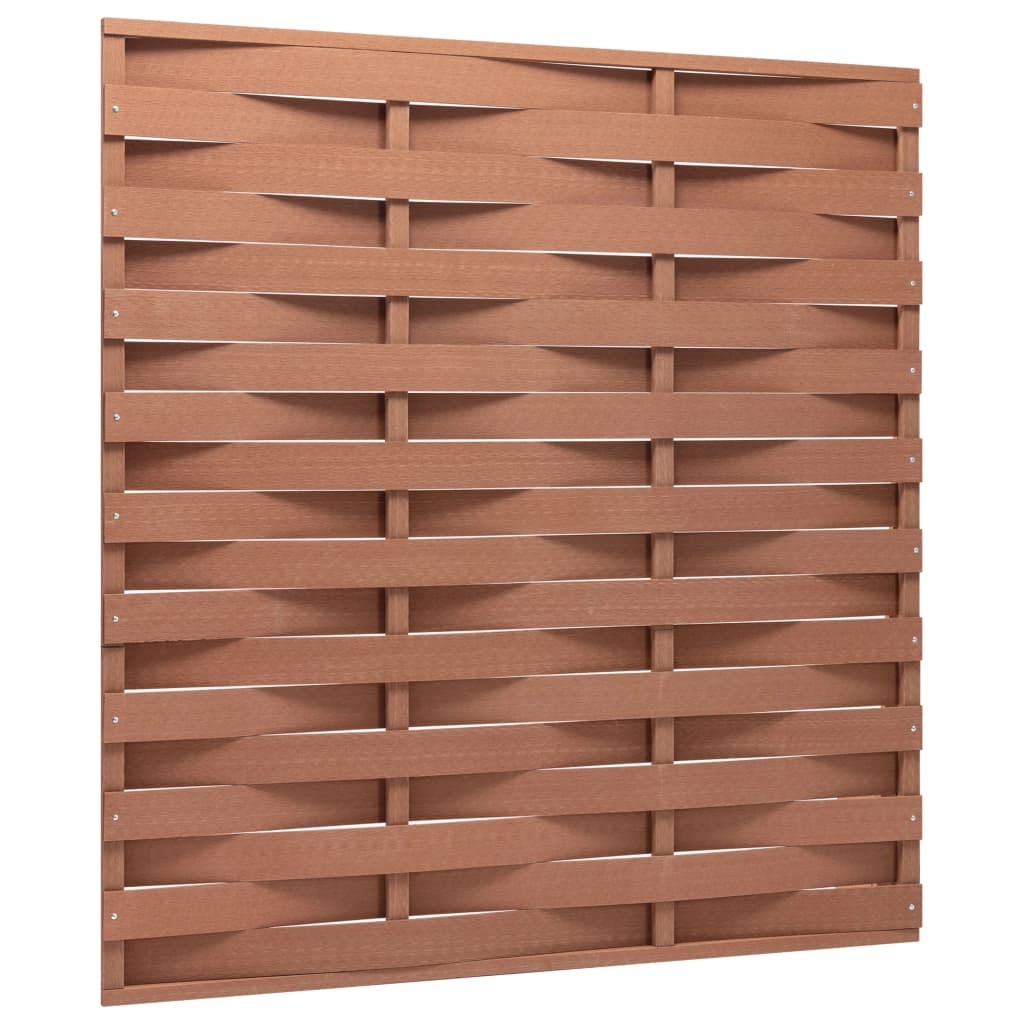 VidaXL Schuttingpaneel 170x180 cm HKC bruin