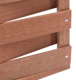 VidaXL Schuttingpaneel 170x180 cm HKC bruin