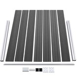 VidaXL Schuttingpaneel 180x146 cm HKC zwart