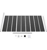 VidaXL Schuttingpaneel 95x186 cm HKC zwart