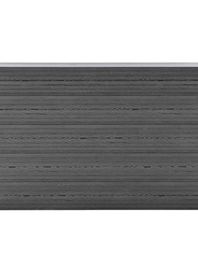 VidaXL Schuttingpaneel 175x105 cm HKC zwart
