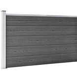 VidaXL Schuttingpaneel 175x105 cm HKC zwart