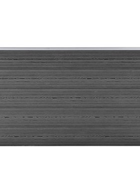 VidaXL Schuttingpaneel 180x105 cm HKC zwart