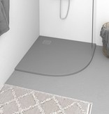 VidaXL Douchebak 90x90 cm SMC grijs