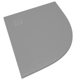 VidaXL Douchebak 90x90 cm SMC grijs