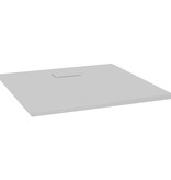 VidaXL Douchebak 90x80 cm SMC grijs