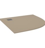 VidaXL Douchebak 90x90 cm SMC bruin