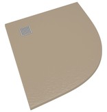 VidaXL Douchebak 90x90 cm SMC bruin