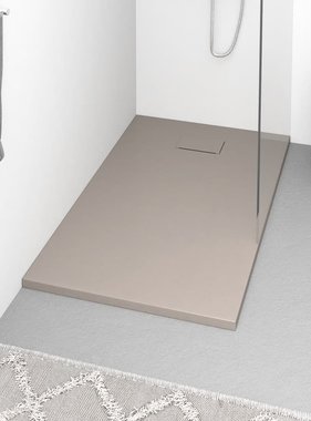 VidaXL Douchebak 120x70 cm SMC bruin