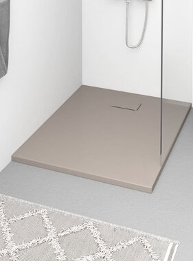 VidaXL Douchebak 100x80 cm SMC bruin