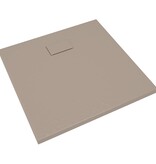 VidaXL Douchebak 90x80 cm SMC bruin