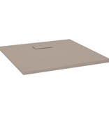 VidaXL Douchebak 80x80 cm SMC bruin