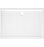VidaXL Douchebak met noppen 80x120x4 cm ABS wit