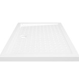 VidaXL Douchebak met noppen 70x100x4 cm ABS wit
