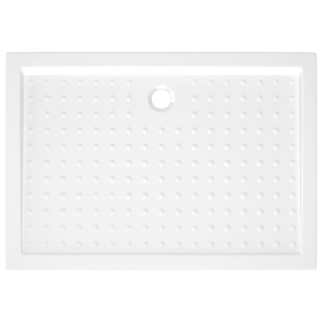 VidaXL Douchebak met noppen 70x100x4 cm ABS wit