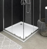 VidaXL Douchebak met noppen 90x90x4 cm ABS wit