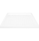 VidaXL Douchebak met noppen 90x90x4 cm ABS wit