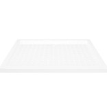 VidaXL Douchebak met noppen 80x100x4 cm ABS wit