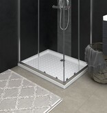 VidaXL Douchebak met noppen 90x70x4 cm ABS wit