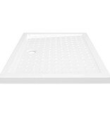 VidaXL Douchebak met noppen 90x70x4 cm ABS wit