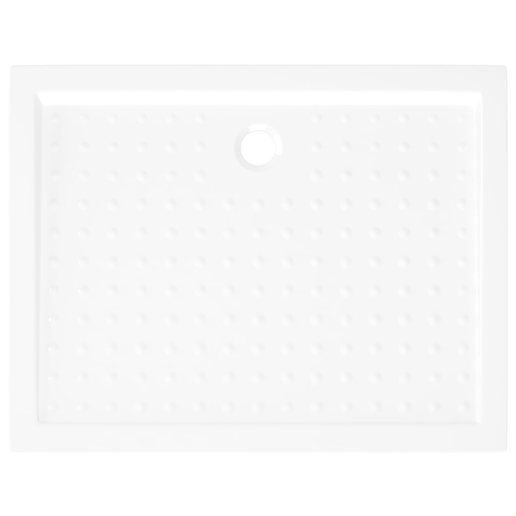 VidaXL Douchebak met noppen 90x70x4 cm ABS wit