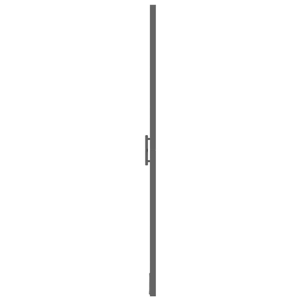 VidaXL Douchedeuren 81x195 cm gehard glas zwart