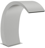 VidaXL Zwembadfontein met LED's 30x60x70 cm roestvrij staal 304