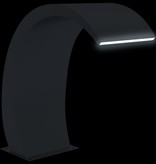 VidaXL Zwembadfontein met LED's 30x60x70 cm roestvrij staal 304