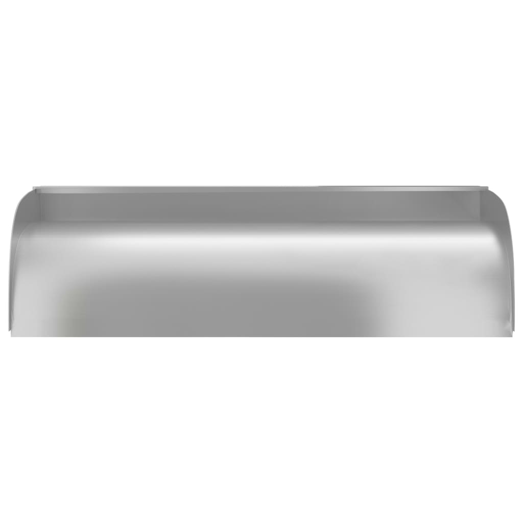 VidaXL Waterval met LED's 60x34x14 cm roestvrij staal 304