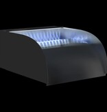 VidaXL Waterval met LED's 30x34x14 cm roestvrij staal 304