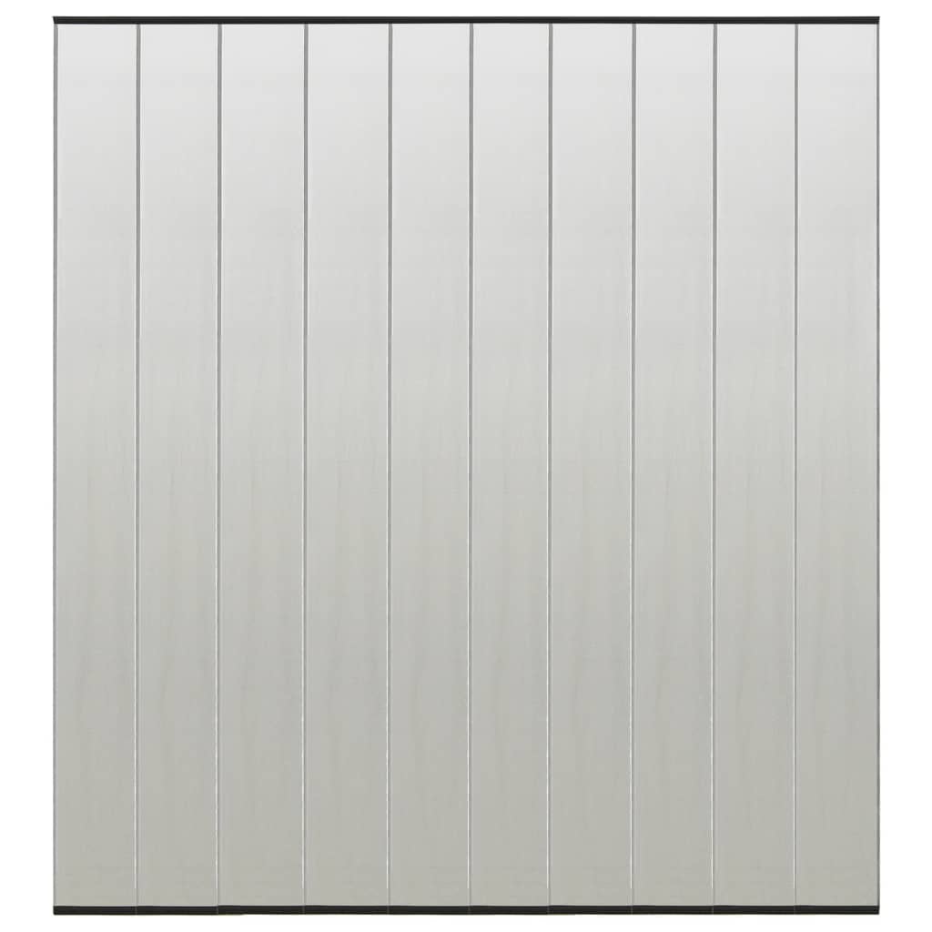 VidaXL Vliegengordijn 4-delig 240x240 cm mesh zwart