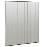 VidaXL Vliegengordijn 4-delig 240x240 cm mesh zwart