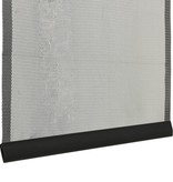 VidaXL Vliegengordijn 4-delig 240x240 cm mesh zwart