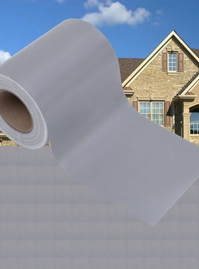 VidaXL Tuinscherm 35x0,19 m PVC mat lichtgrijs