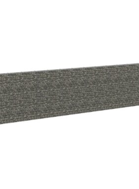 VidaXL Schanskorfmuur met deksels 900x30x200 cm gegalvaniseerd staal